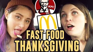 FAST FOOD THANKSGIVING CHALLENGE!