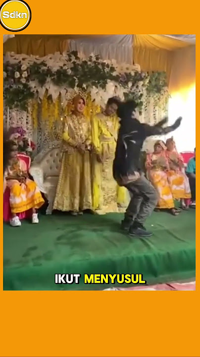 DATANG KE PERNIKAHAN TEMAN HANYA UNTUK SALTO⁉️ #ngakak