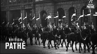 British Cavalry Full Dress Parade (1915)