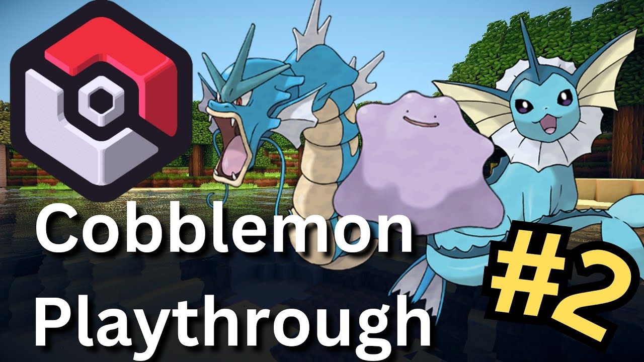 Playing Pokémon in Minecraft | Cobblemon (part 2) - YouTube