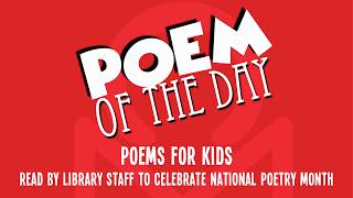 Poem of the Day, April 24, Outside the Box by Karma Wilson
