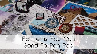Flat Items You Can Send To Pen Pals