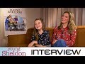 Young sheldon interview mit reagan revord und zoe perry zum the big bang theoryspinoff