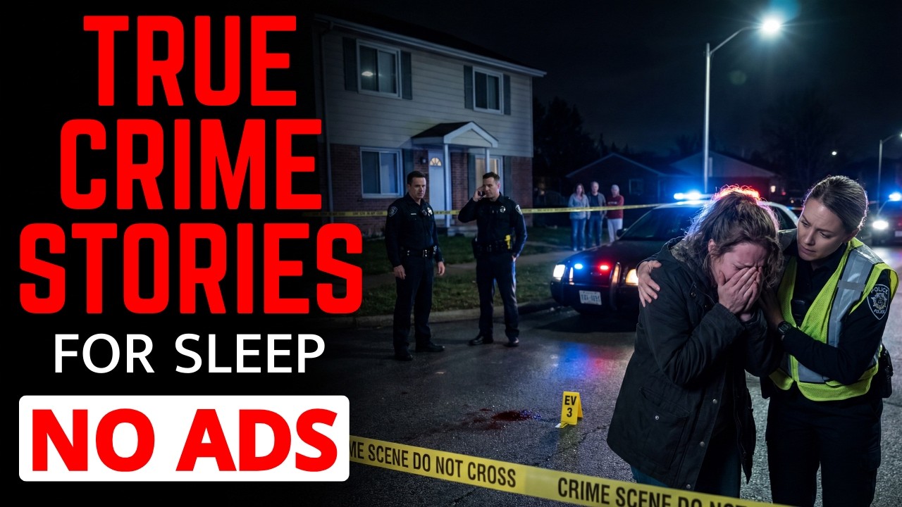 Disturbing True Crime Stories For Sleep With Rain Sound | Black Screen | NO ADS | Vol. 57
