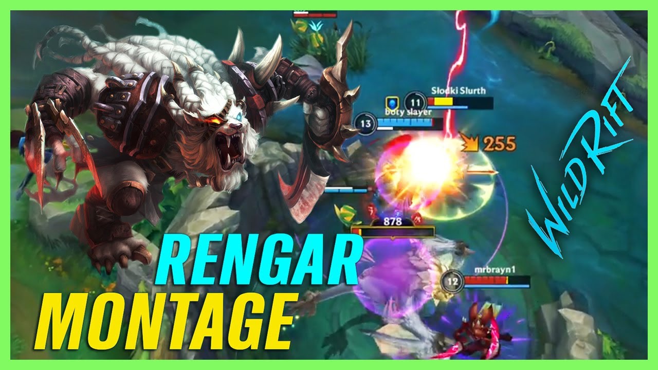 Wild Rift RENGAR Montage - Best RENGAR Plays | LoL Wild Rift Montage ...