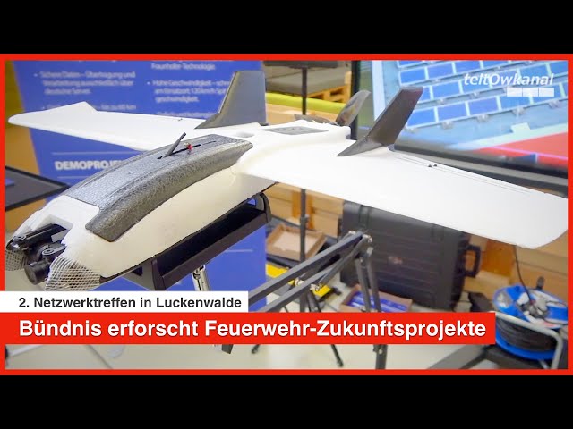 Bündnis erforscht Feuerwehr-Zukunftsprojekte | 2. Netzwerktreffen in Luckenwalde