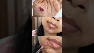 Rom&amp;nd Glasting Color Gloss 04 Grapy Way 💜 Lip Swatch | Glossy Korean Lip Gloss #shorts