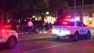 Providence crash knocks out traffic lights