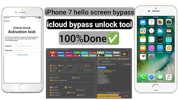 How to iphone 7/7plus iOS 15.8 icloud Remove With SIM Hello Screen Bypass Unlock Tool gsm platform