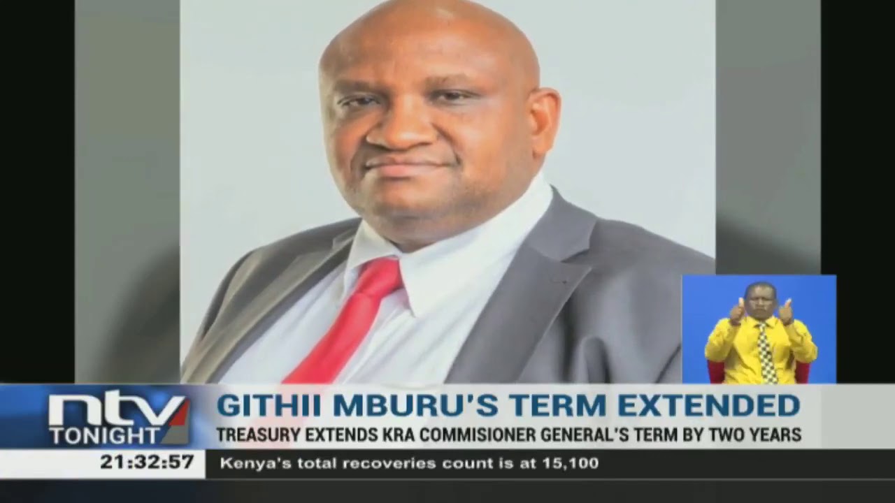 Treasury extends KRA Commissioner General’s term by two years