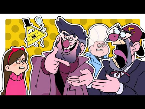 Compilado de comics do gravity falls!