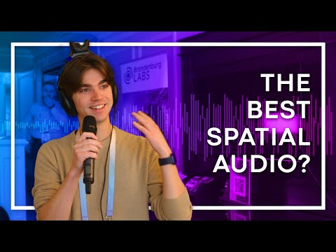 BETTER THAN APPLE Spatial Audio? - Brandenburg Labs Demo at CES 2024