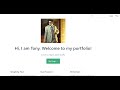 Create a portfolio site using vuepress