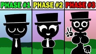 Incredibox - Sprunki But Only Mr.black Hat In All Different Mods.episode 3