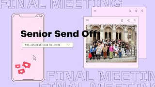 2024 Senior Sendoff // Japanese Club