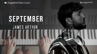 September - James Arthur (Piano Cover) with Lyrics by AnggelMel