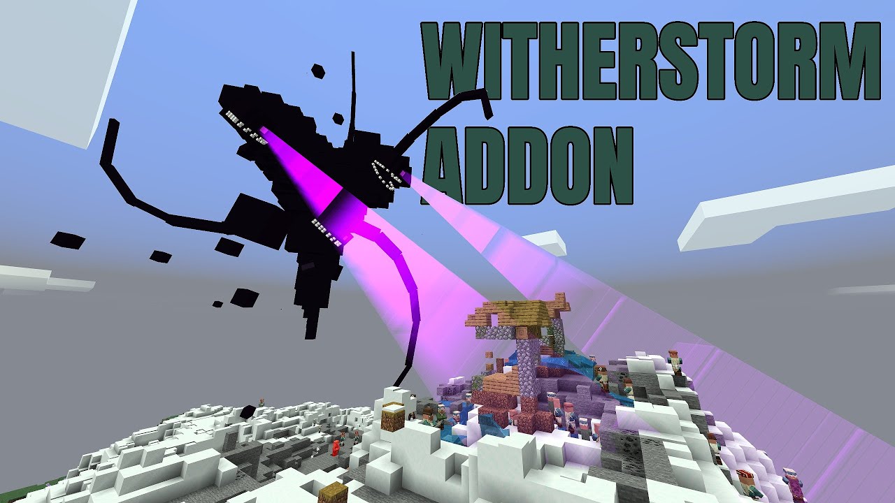 Wither Storm Addon (1.19) - MCPE/Bedrock Mod 