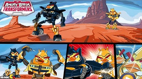 Angry Birds Transformers: Unlocked High Octane Bumblebee Max Level Gameplay Part 92