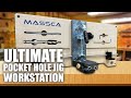 ULTIMATE Pocket Hole Jig Workstation for the Massca M1 or M2