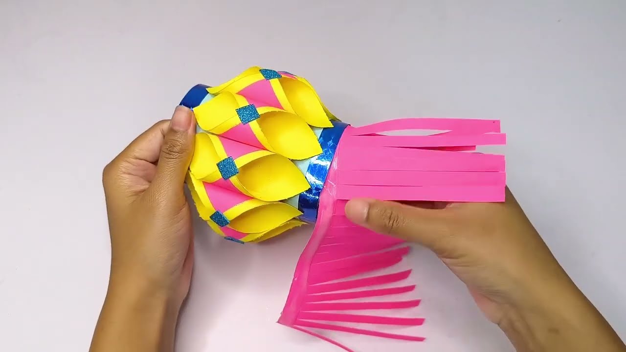 Akash Kandil Making At Home For Diwali 😍 Diwali 2025 | Easy Paper Craft For Diwali @craftersavali 