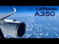 Lufthansa [Business] Airbus A350 🇨🇦 Vancouver YVR -  Frankfurt FRA 🇩🇪 + Lounge  [FULL FLIGHT REPORT]