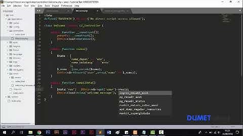 Input Data Json dengan Codeigniter dan Mysql
