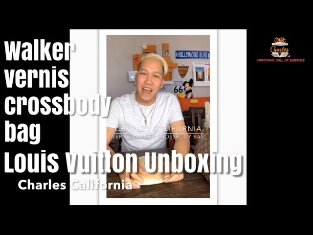 Louis Vuitton Vernis Walker Crossbody Bag Unboxing