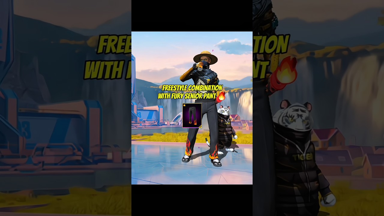 Free Fire Fury Senior Pant Combination 🔥 | 