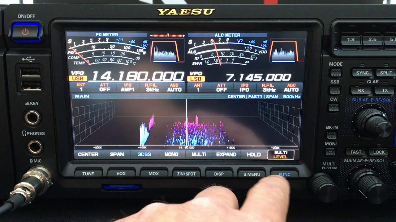 How to update the Firmware on the Yaesu FTDX101D or FTDX101MP. YouTube