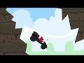 Angry Birds Cross Country - BLACK CAR UNLOCKED! RACING WHEELIE AND STUNT!