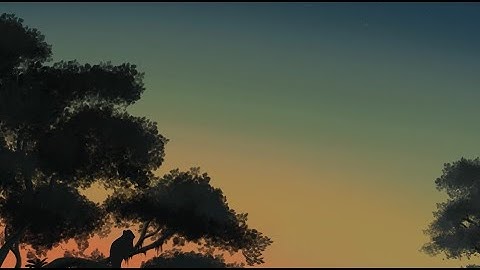 Rainforest Dusk - An Opentoonz Animation