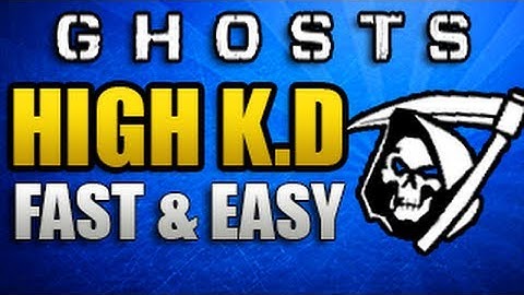 Call Of Duty: Ghosts - How To Get Higher K.D Ratio! - (COD Ghost Multiplayer)