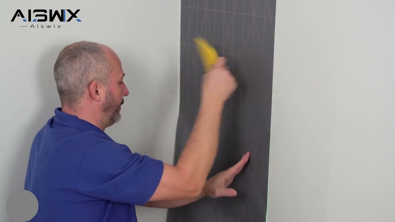 Peel-and-stick paintable wallpaper lets you get creative with your home decor