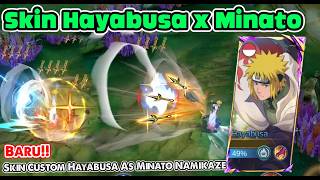 BARU!! Script Skin Hayabusa x Minato Namikaze || MLBB x NARUTO
