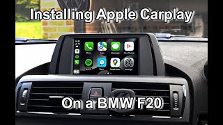 Enhance Your Driving Experience: Apple Carplay Installed on BMW F20