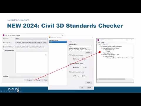 IMAGINiT Utilities for Civil 3D - What's New