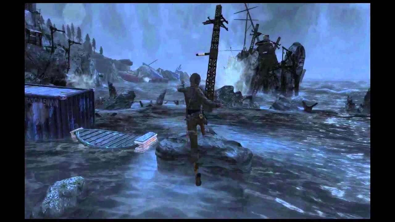 Tomb Raider - The Shipwreck Map's tricky box