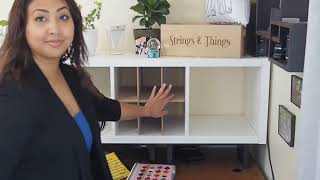 How to Assemble our 6 Cubby Cube Insert