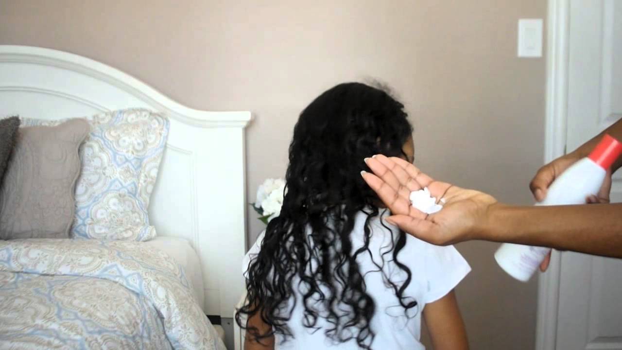 Wash & Go using Just for Me