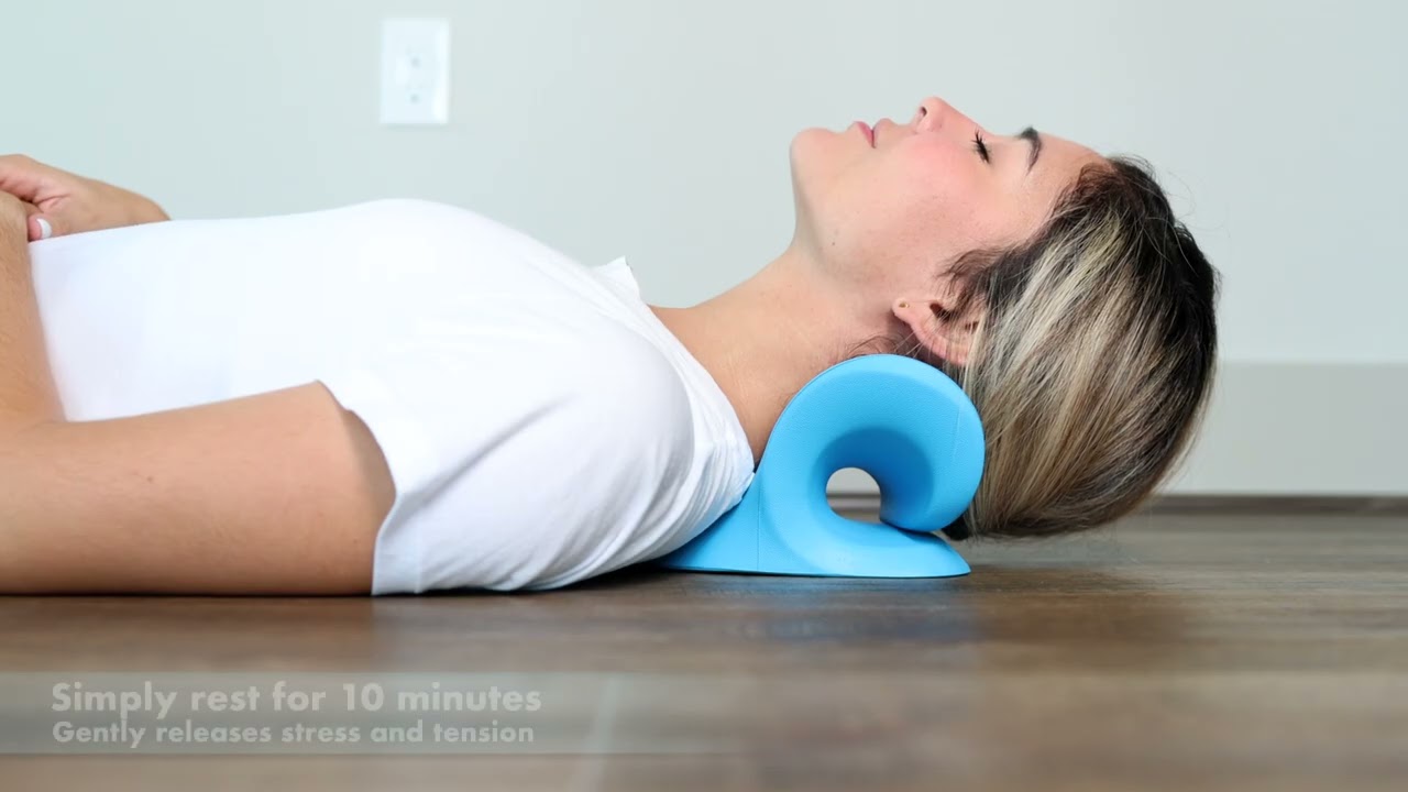 Neck Helper™ Traction Pillow  Cervical Pillow for Neck Pain, Neck