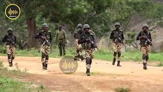 Nigeria Army Combat Training Nonstop Shootings