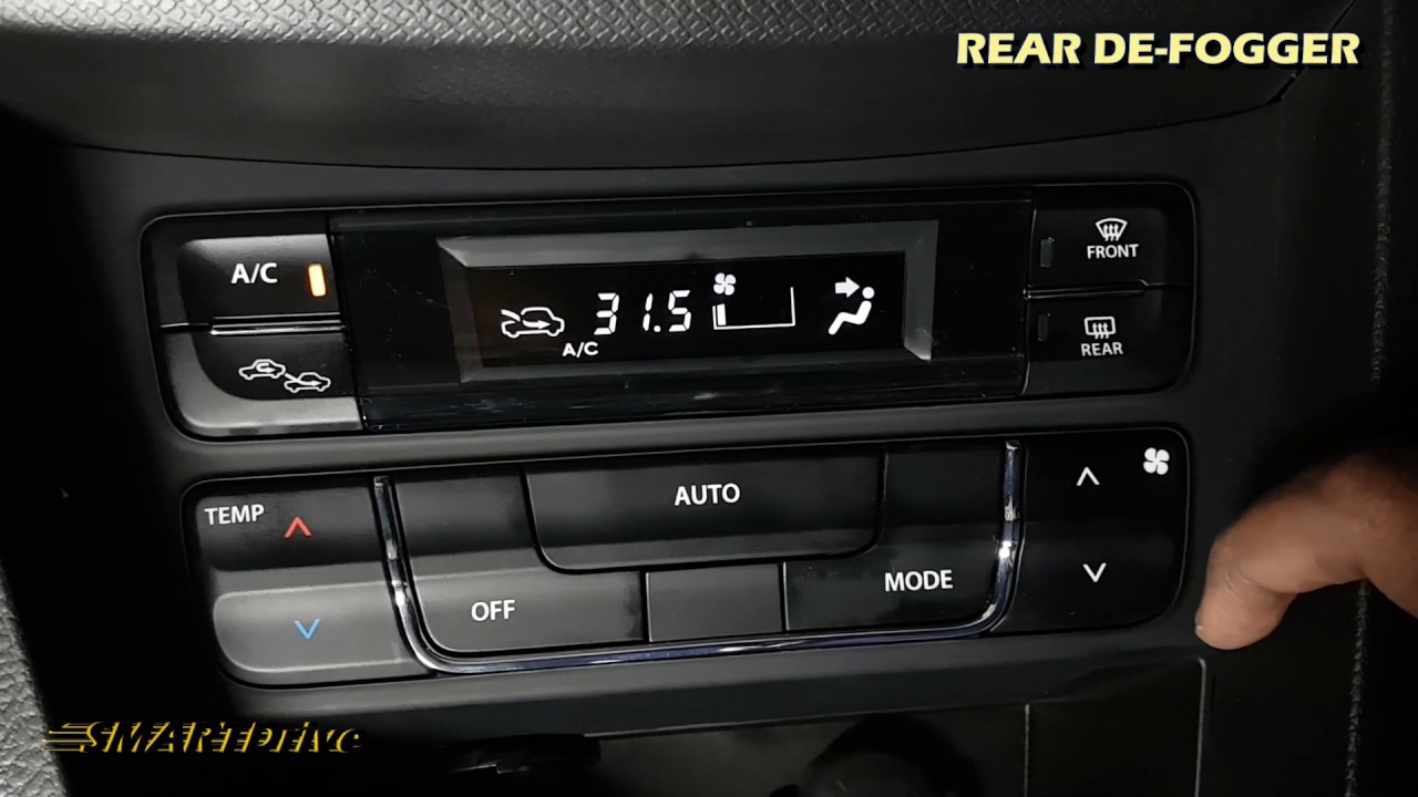 SUZUKI BREZZA Air Conditioner system introduction SMARTDrive YouTube