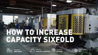 How to achieve a six-fold increase in machining capacity | FANUC & GRIP