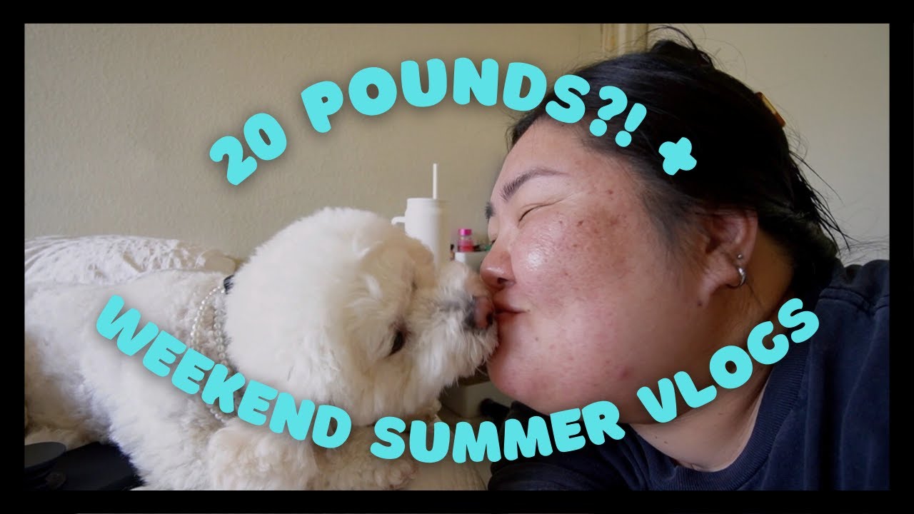 LOSING 20 POUNDS?! + SUMMER WEEKEND VLOG + eating Korean food w/ family