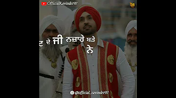Shadaa - Diljit Dosanjh | Neeru Bajwa | New Punjabi Song | WhatsApp Status | New Song Status |