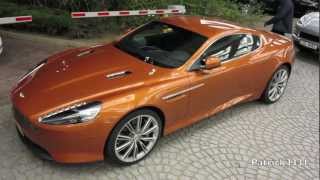 rose gold Aston Martin Virage