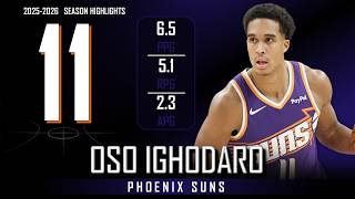 Oso Ighodaro || 2025-2026 Phoenix Suns Highlights