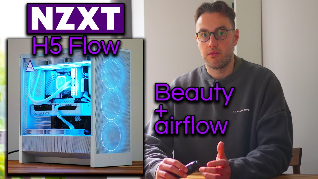 The case that made me love NZXT again | H5 Flow Review and Case Tour