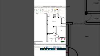 Quick Dimension (QDIM) AutoCAD command #youtubeshorts #new #autocad #viral