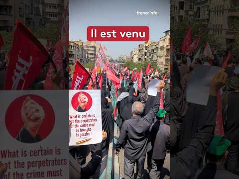 Dernier hommage massif à Ali Khamenei dans les rues de Téhéran